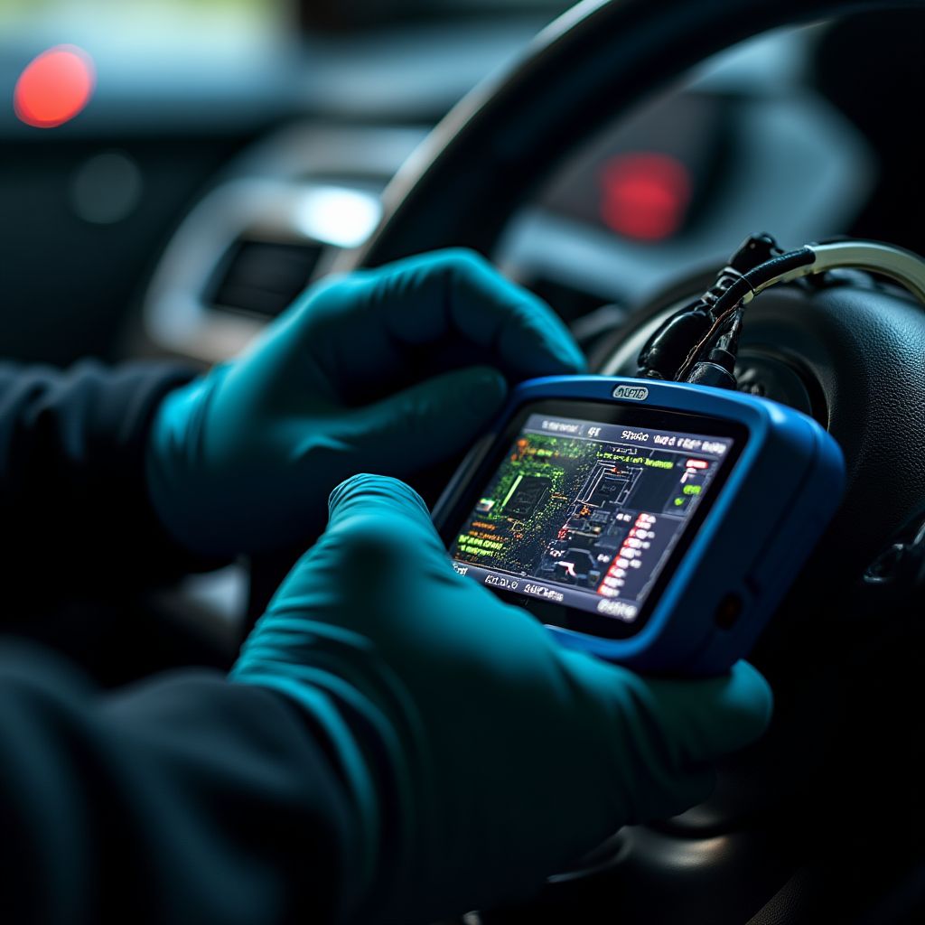 Diagnostika elektroinstalace vozu