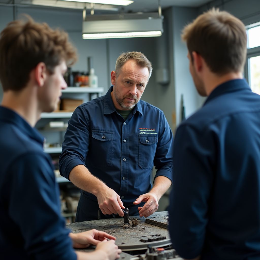 Workshop základní údržby automobilu